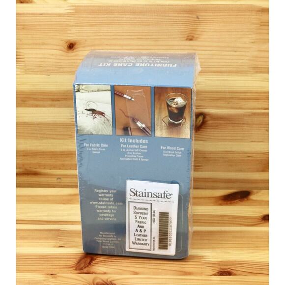 Stainsafe Leather Care Kit by Furniture Master Brand New Sealed - Picture 3 of 5